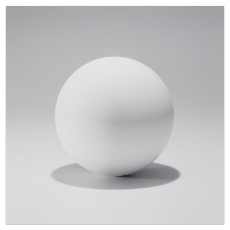 A sphere lit from the top, four sides, and all their combinations | Sol ...